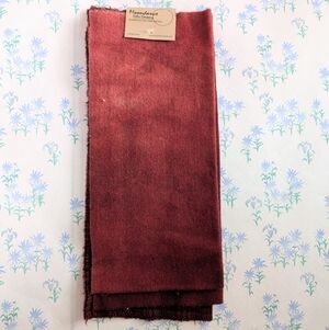 Moondance Color Company Hand Dyed Wool Sampler NEW Red Plaid Primitive DIY